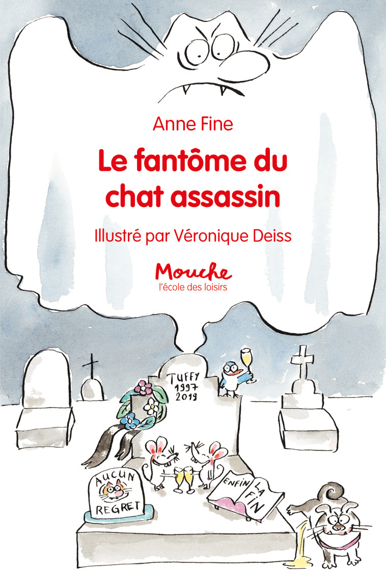 LE FANTOME DU CHAT ASSASSIN - Anne FINE - EDL