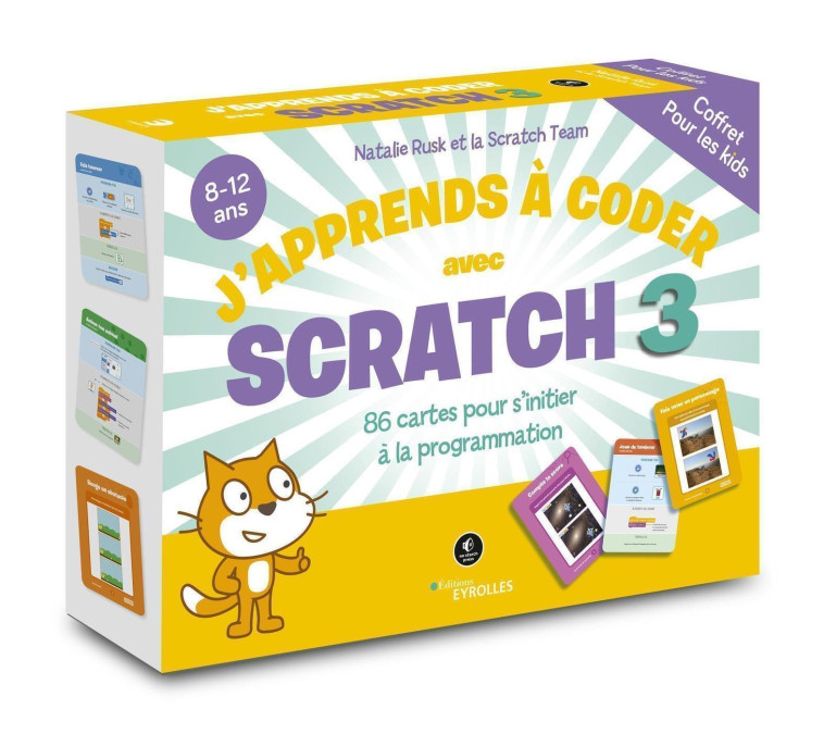 Coffret J'apprends à coder avec Scratch 3 - Natalie Rusk - EYROLLES