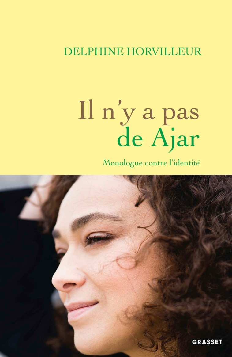 Il n'y a pas de Ajar - Delphine Horvilleur - GRASSET