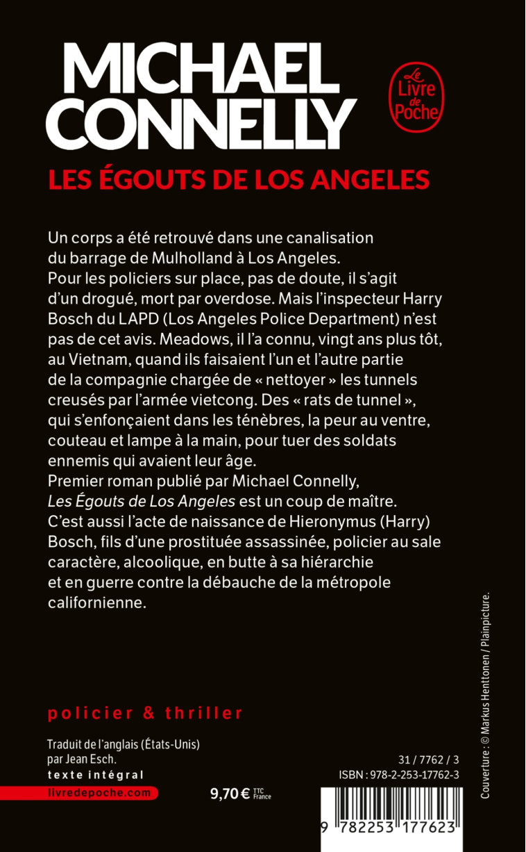 Les Égouts de Los Angeles - Michael Connelly - LGF