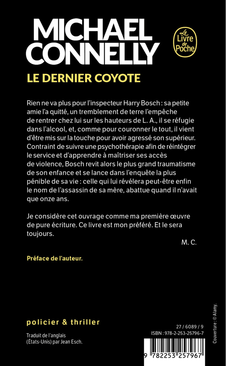 Le Dernier coyote - Michael Connelly - LGF