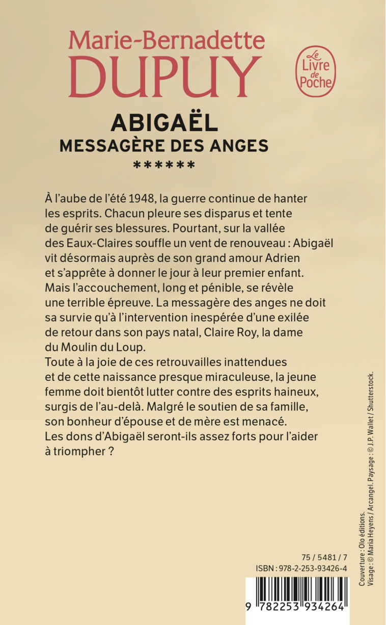 Abigaël, messagère des anges (Abigaël Saison 1, Tome 6) - Marie-Bernadette Dupuy - LGF