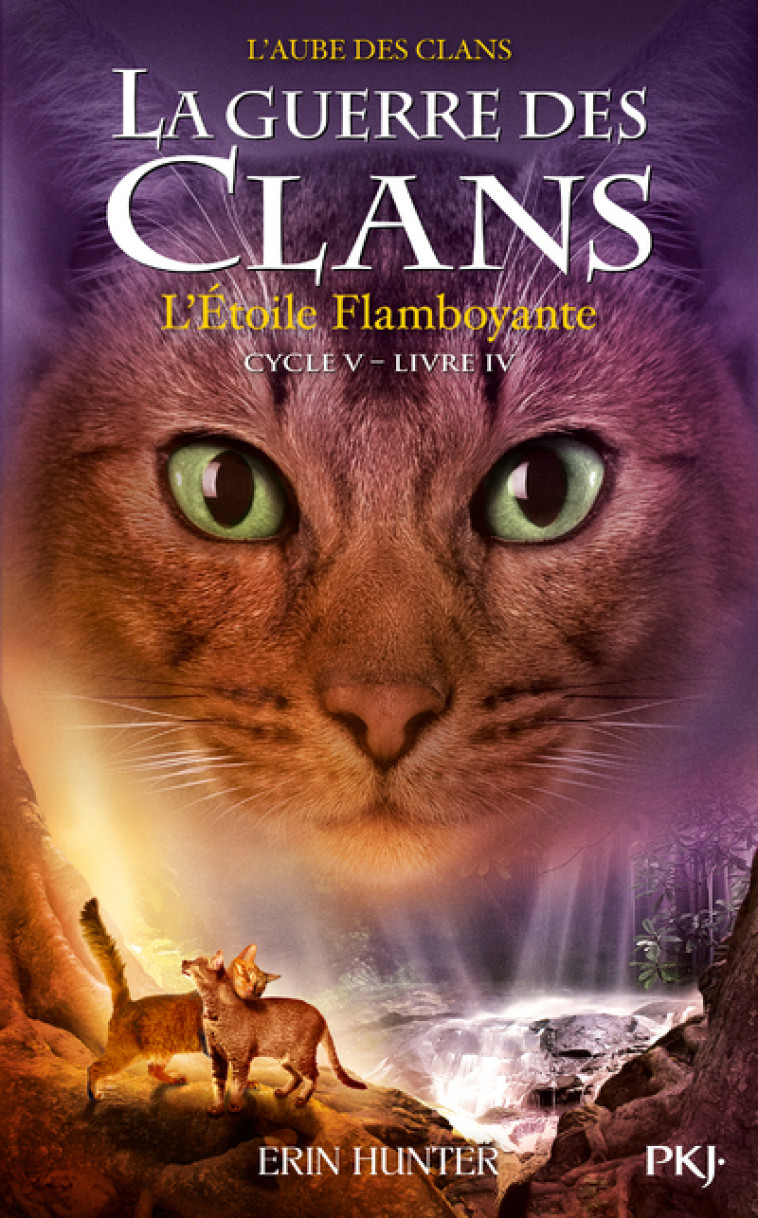 La guerre des Clans cycle V - tome 4 L'Etoile Flamboyante - Erin Hunter - POCKET JEUNESSE