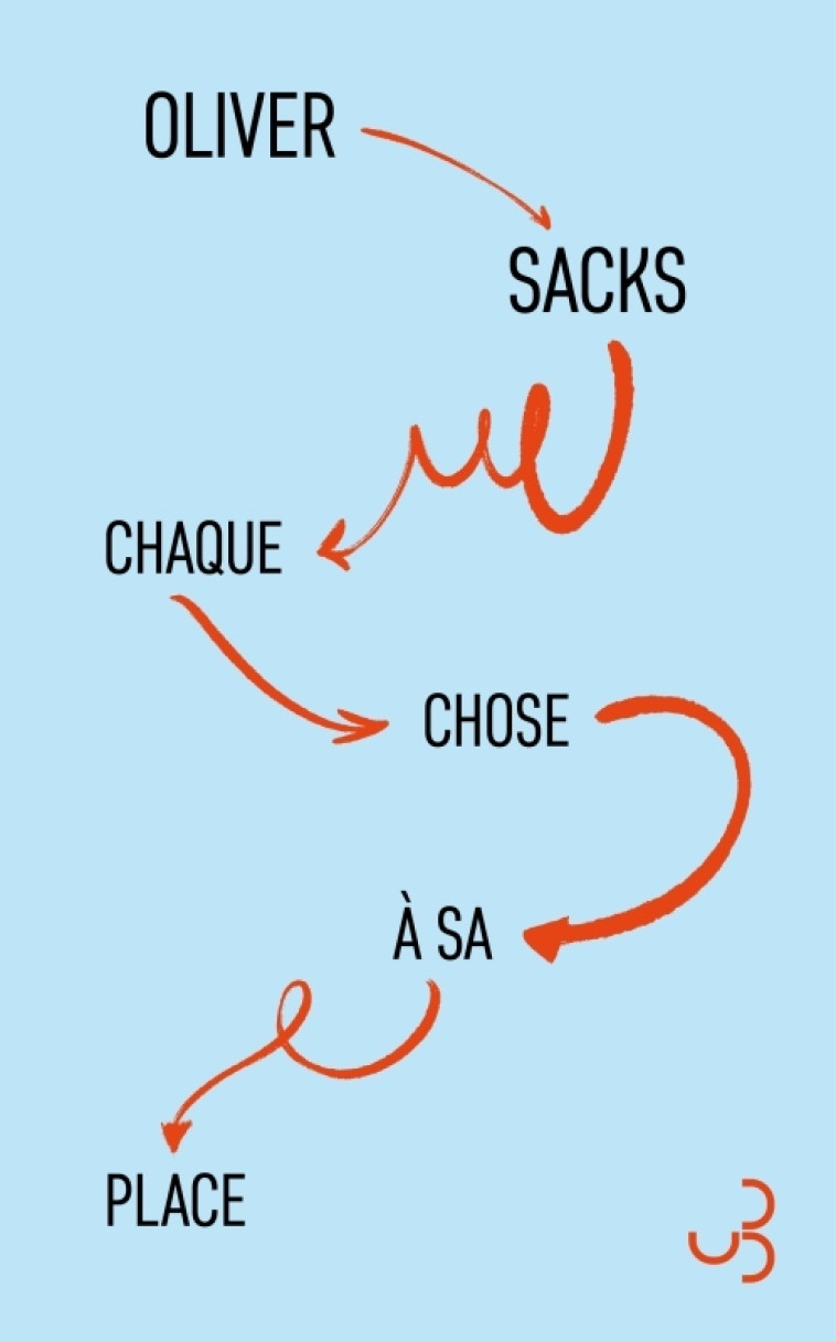 Chaque chose à sa place - Oliver Sacks - BOURGOIS