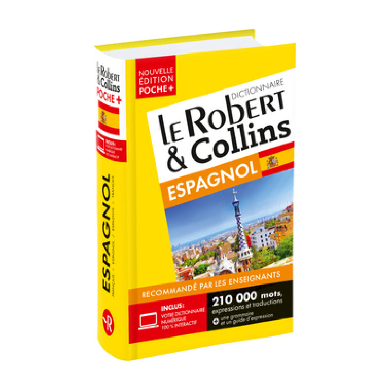 Le Robert & Collins poche+ espagnol -  Collectif - LE ROBERT