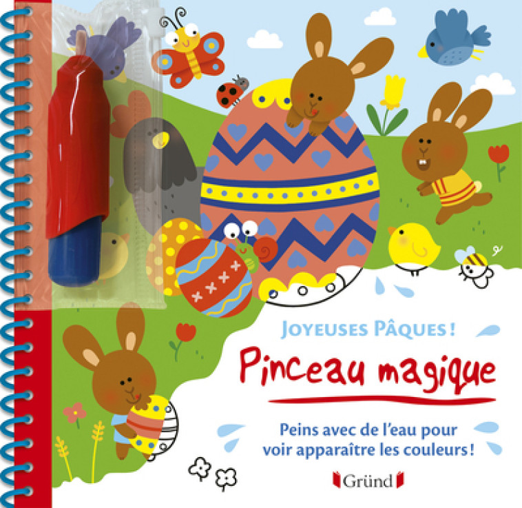 Pinceau magique - Joyeuses Pâques ! - Marie Morey - GRUND