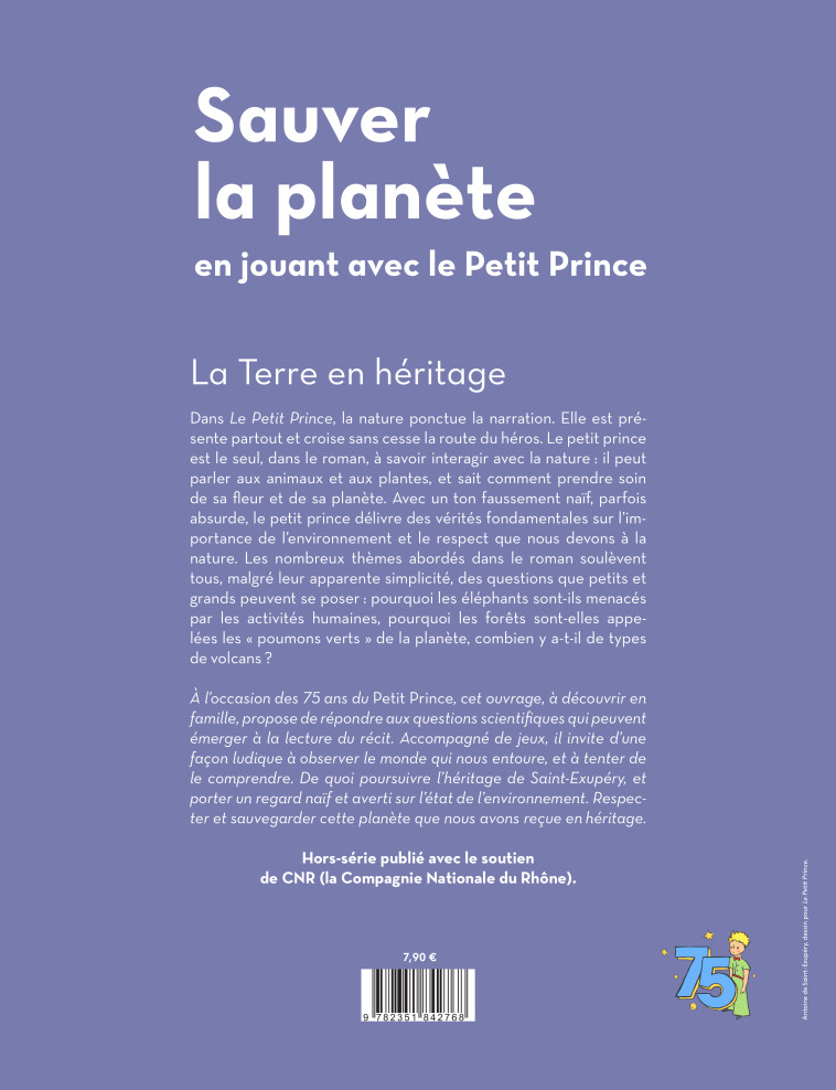 Sauver la planète en jouant avec le Petit Prince  -  Collectif - GARNIERPARIS