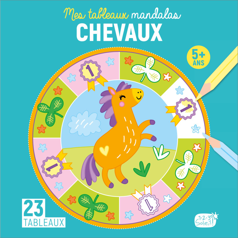 LES CHEVAUX -  IDEES BOOK CREATIONS - 1 2 3 SOLEIL