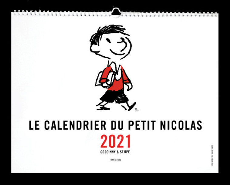 Le petit Nicolas - calendrier mural 2021 -  GOSCINNY/SEMPE - IMAV