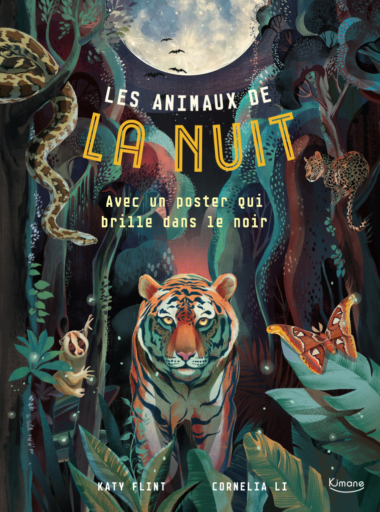 LES ANIMAUX DE LA NUIT - Katy Flint - KIMANE