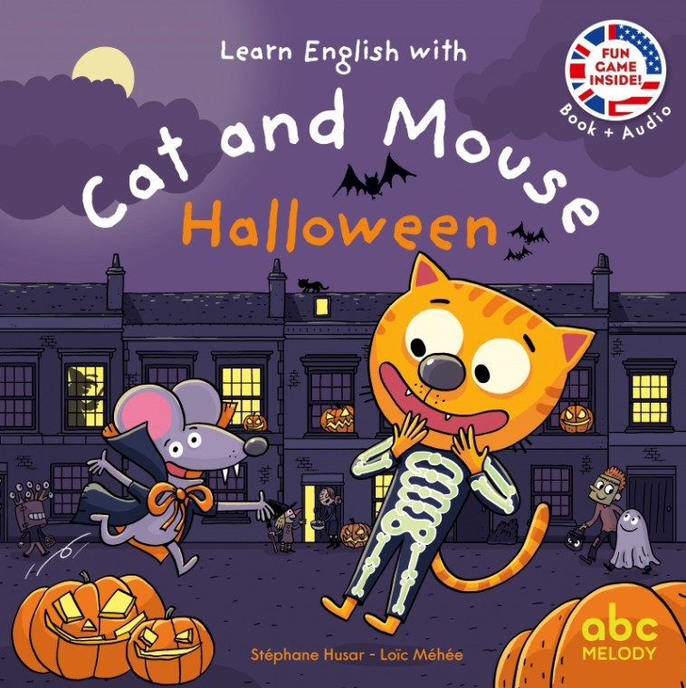 Halloween - Cat and Mouse - Livre + audio - Stéphane HUSAR - ABC MELODY