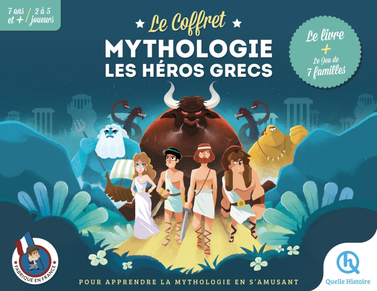 Le coffret Mythologie Les héros grecs - XXX - QUELLE HISTOIRE