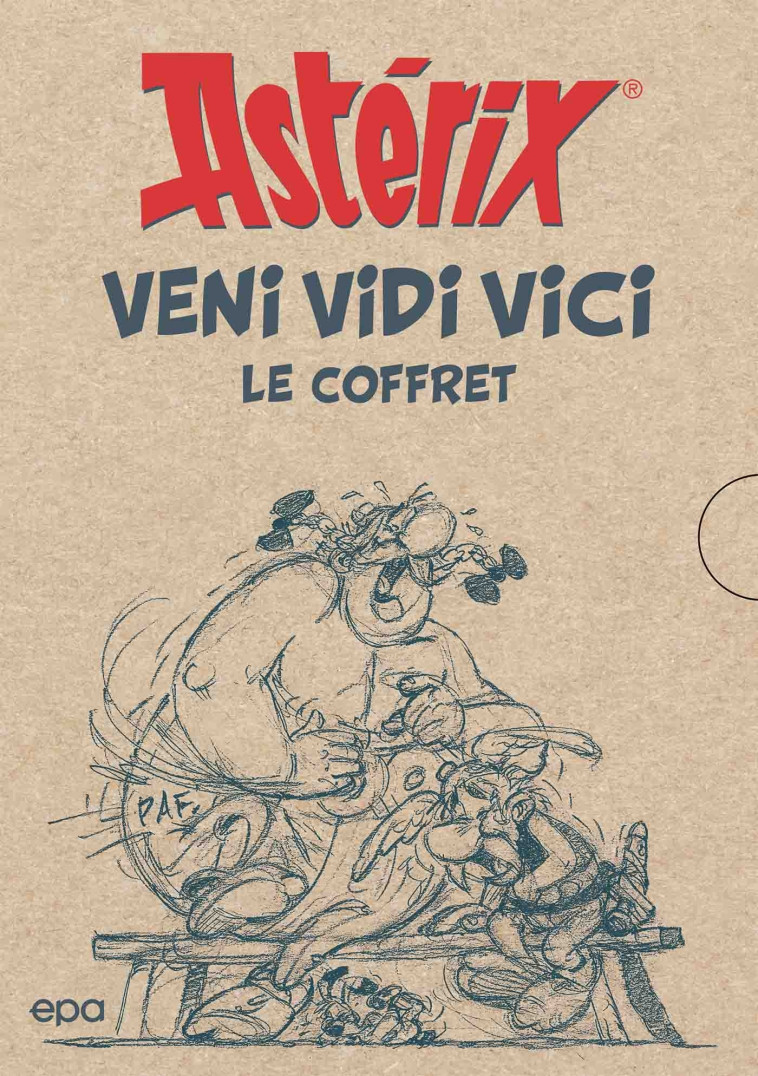 Coffret 3 livres Astérix - Bernard-Pierre Molin - EPA