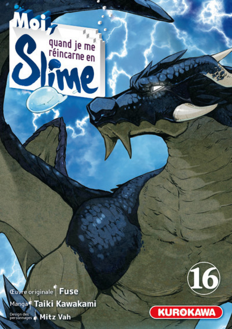 Moi, quand je me réincarne en Slime - tome 16 - Taiki Kawakami - KUROKAWA