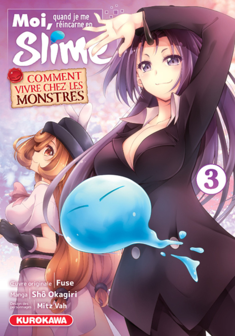 Moi, quand je me réincarne en Slime - Comment vivre chez les monstres - tome 3 -  Fuse - KUROKAWA