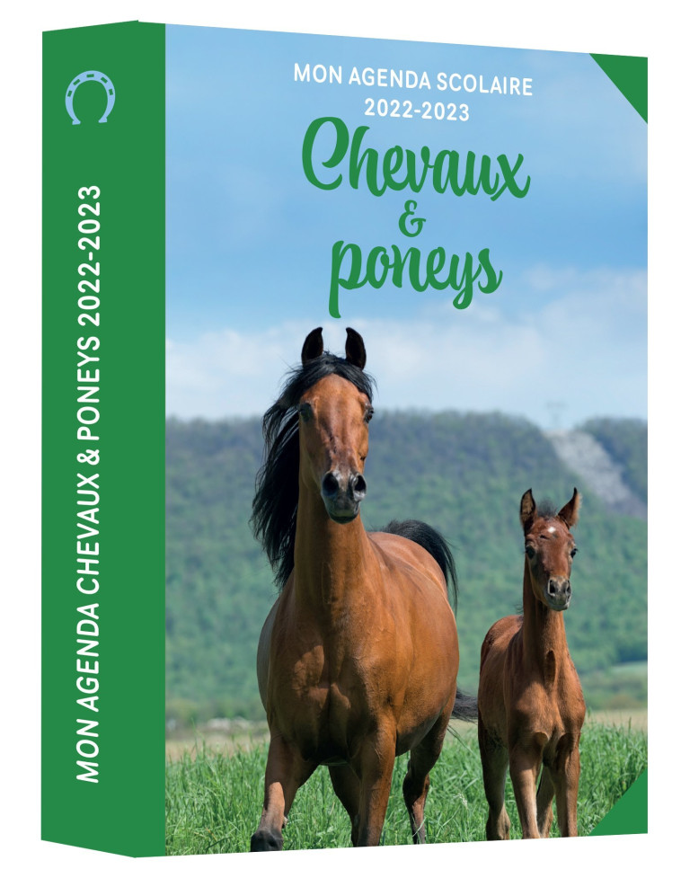 Mon agenda scolaire chevaux et poneys 2022-2023 - XXX - 365 PARIS