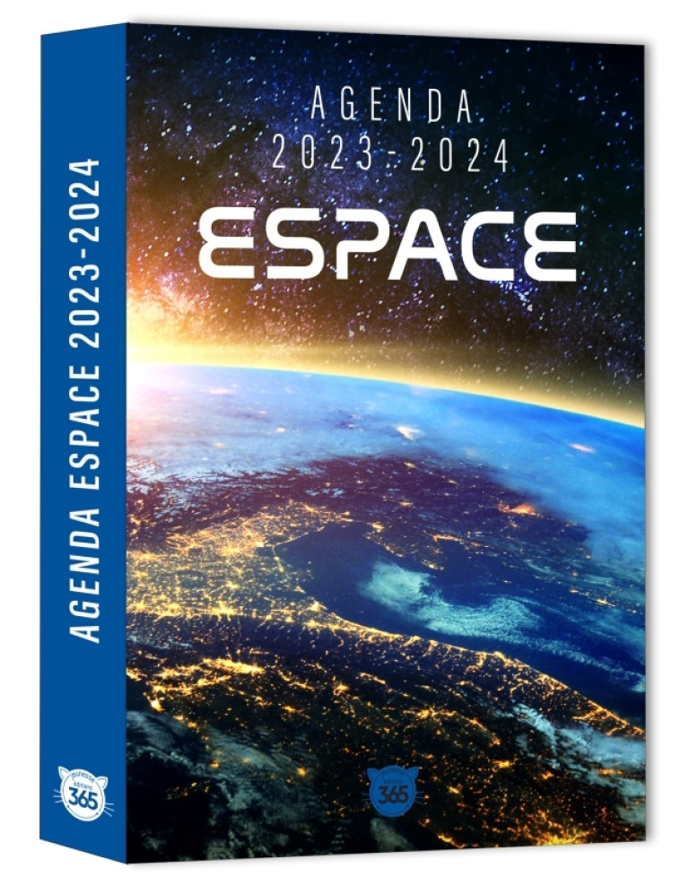 Agenda scolaire Espace 2023-2024 - XXX - 365 PARIS