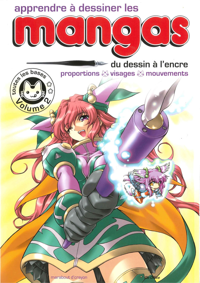 Apprendre à dessiner les mangas - Vol. 2 -   - MARABOUT