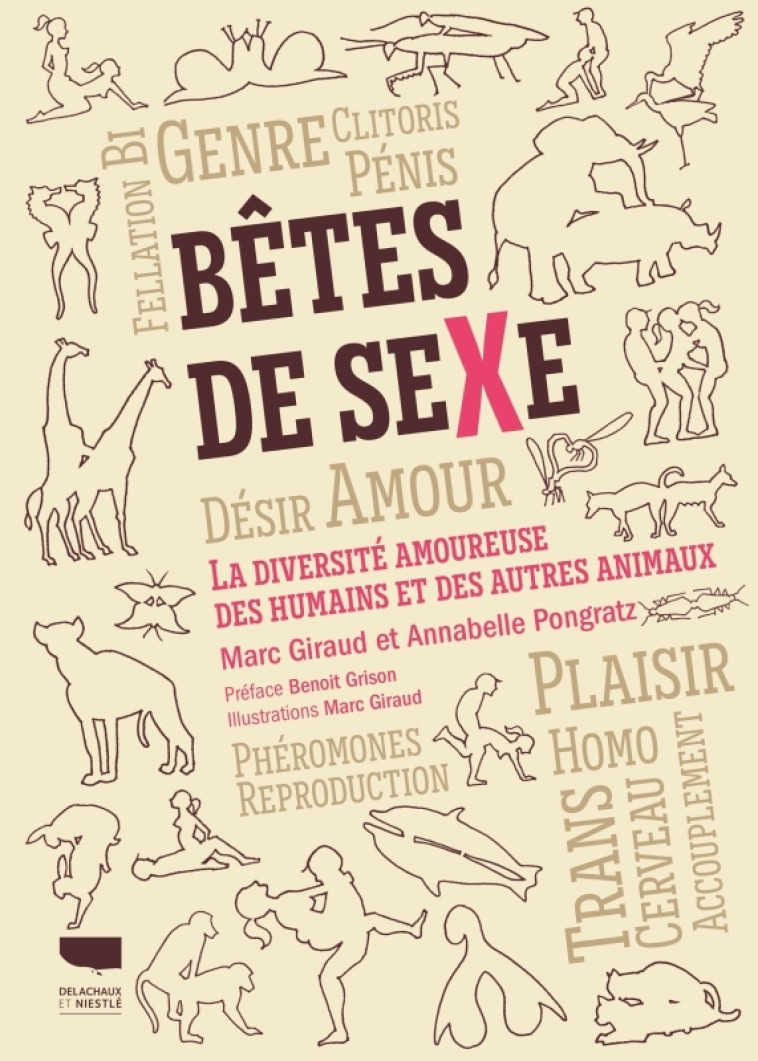 Bêtes de sexe - Marc Giraud - DELACHAUX