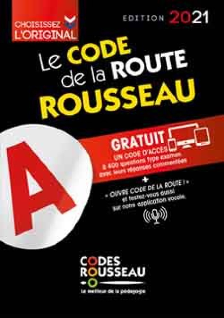 Code Rousseau de la route B 2021 - XXX - CODES ROUSSEAU