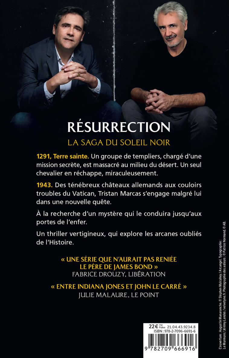 Résurrection : La Saga du Soleil Noir - Éric Giacometti - LATTES