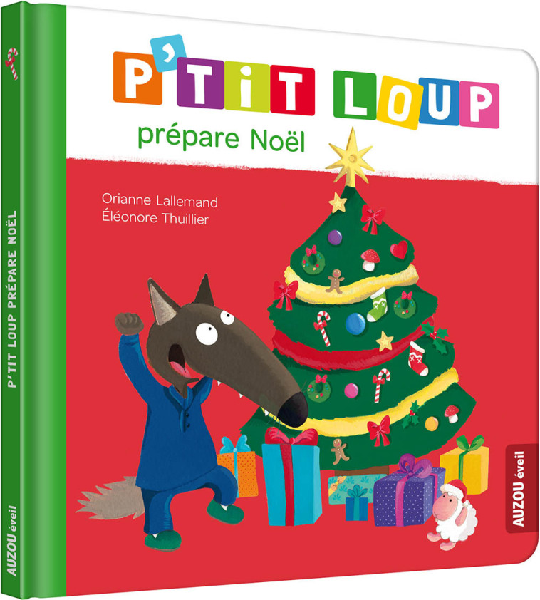 P'TIT LOUP PREPARE NOEL - Orianne Lallemand - AUZOU