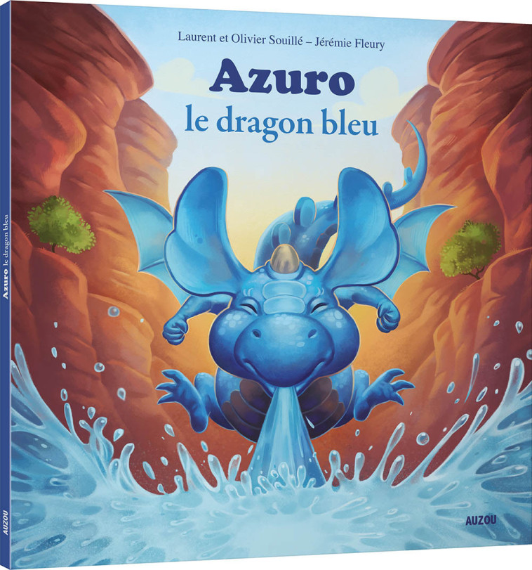 AZURO LE DRAGON BLEU - Laurent Souille - AUZOU