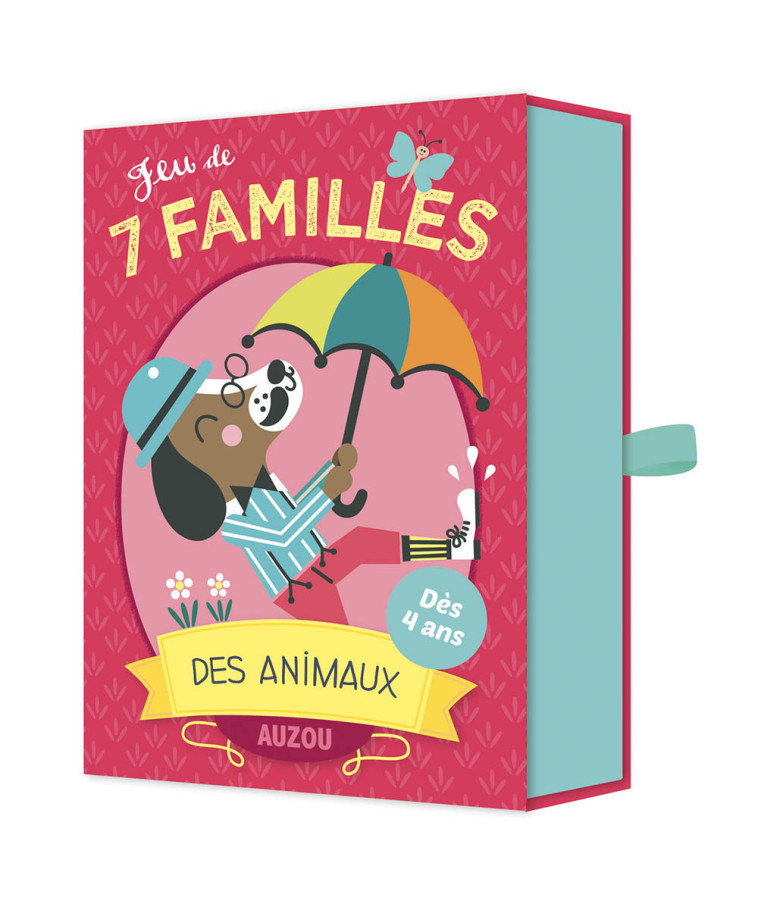 JEUX DE CARTES - JEU DE 7 FAMILLES DES ANIMAUX - Amy Blay - AUZOU