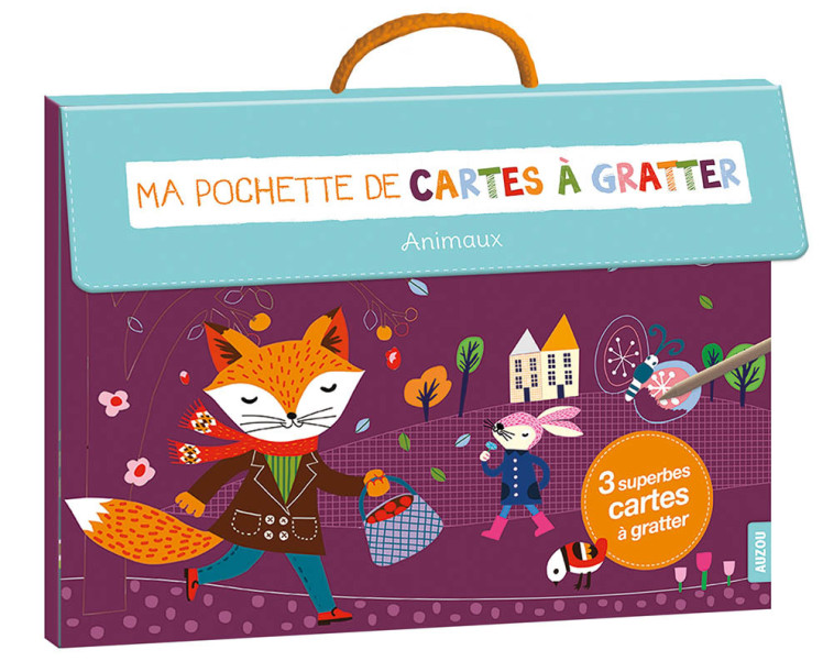 MA POCHETTE DE CARTES A GRATTER - XXX - AUZOU