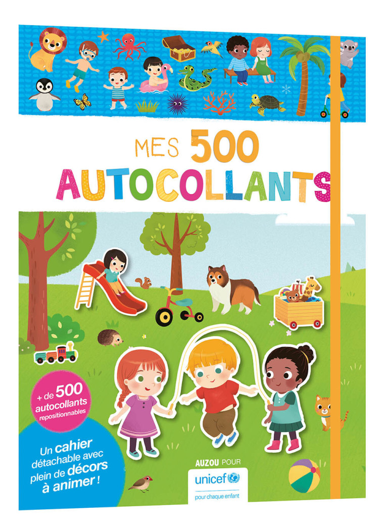 MES TOUT PREMIERS AUTOCOLLANTS - MES 500 AUTOCOLLANTS (AVEC UNICEF) - Yi-Hsuan WU - AUZOU