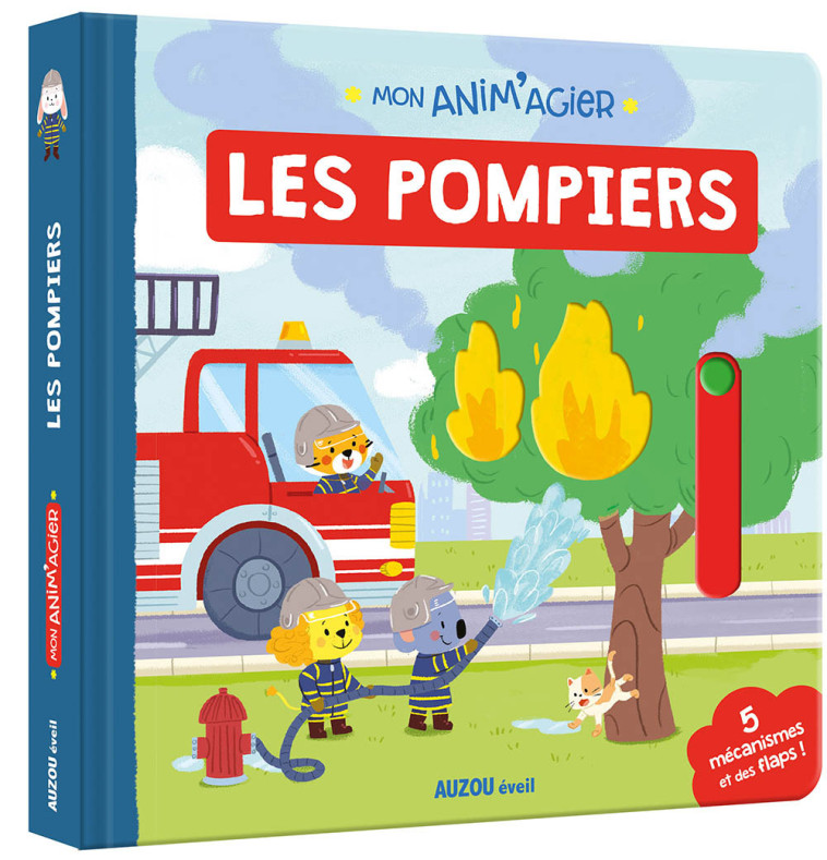 MON ANIM'AGIER - LES POMPIERS - Junissa BIANDA - AUZOU