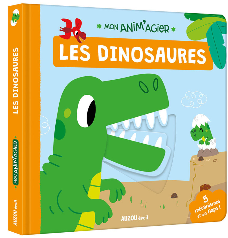 MON ANIM'AGIER - LES DINOSAURES -  Mr Iwi - AUZOU