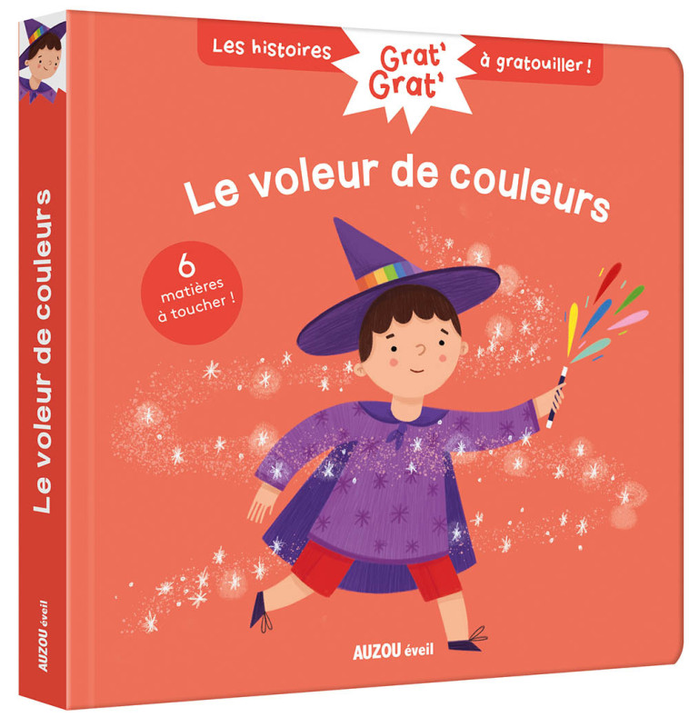 GRAT GRAT - LE VOLEUR DE COULEURS - Christelle Chatel - AUZOU