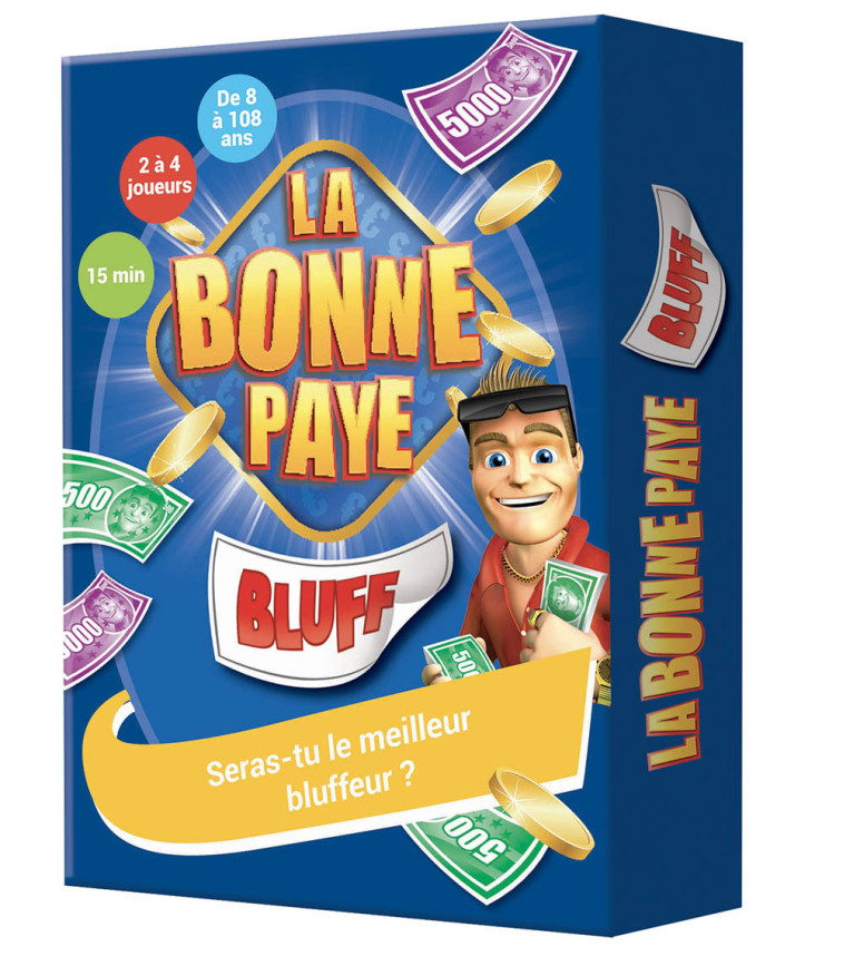 JEUX DE CARTES - LA BONNE PAYE - BLUFF - Stéphanie Auvergnat - AUZOU