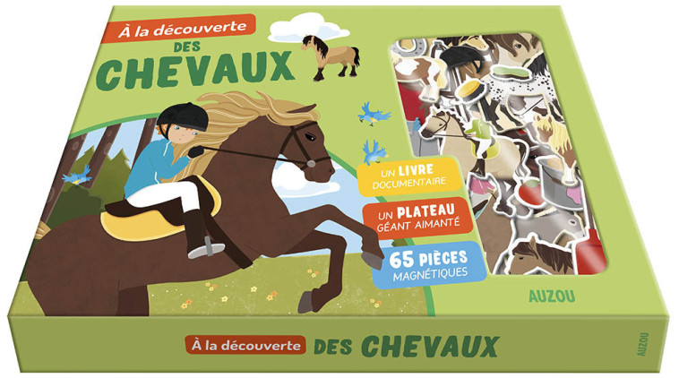 A LA DÉCOUVERTE DES CHEVAUX - Irena AUBERT - AUZOU