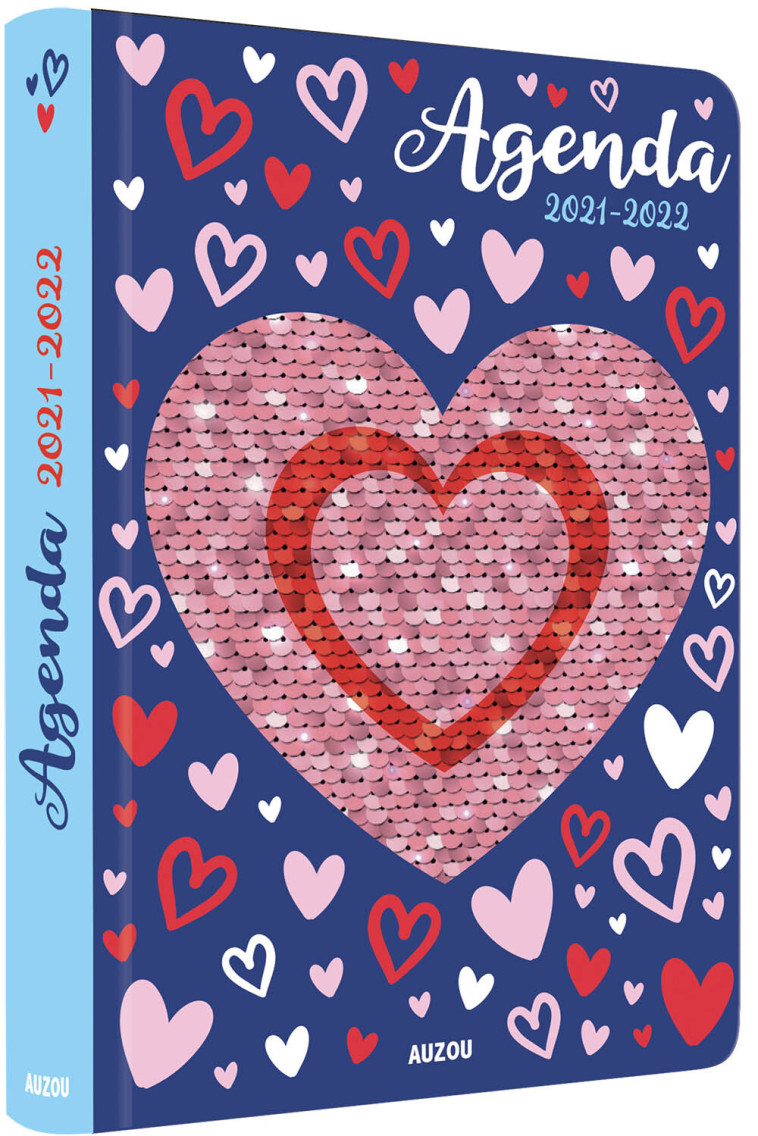 AGENDA SEQUINS COEUR - 2021-2022 - XXX - AUZOU