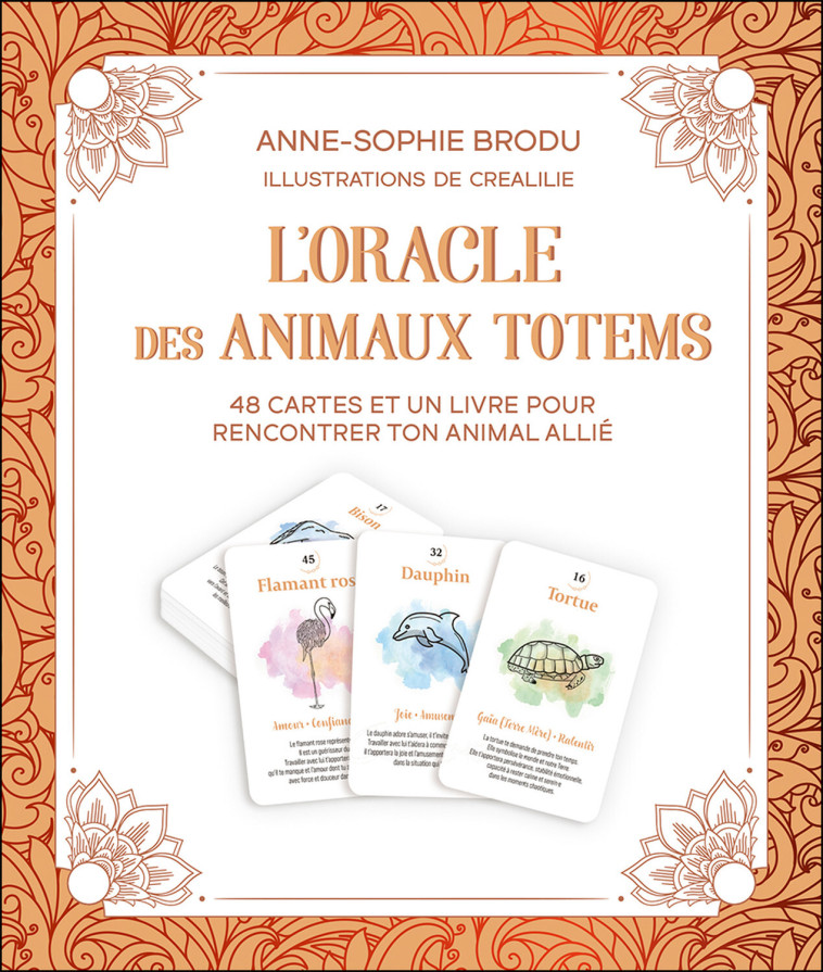 L'Oracle des animaux totems - Coffret - 48 cartes et un livre pour rencontrer ton animal allié -  BRODU ANNE-SOPHIE - GRANCHER