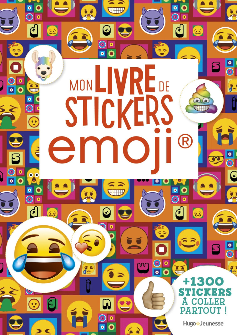 Mon livre de stickers Emoji -   - HUGO JEUNESSE