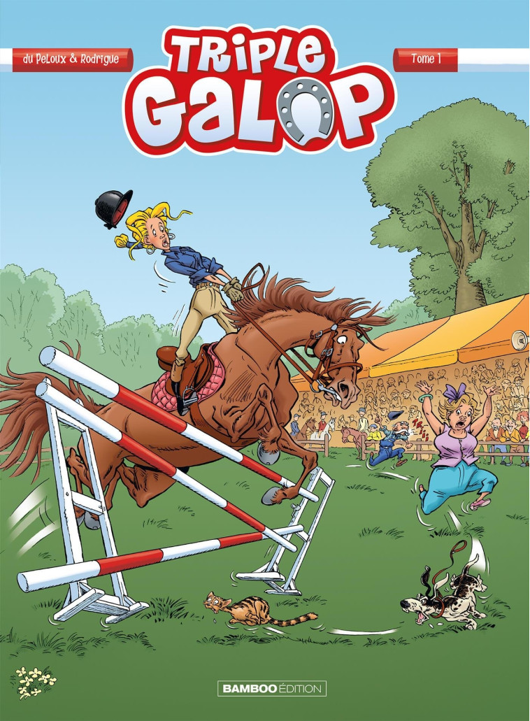 Triple Galop - tome 01 + cahier - Michel Rodrigue - BAMBOO