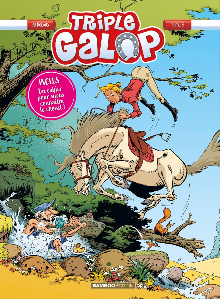 Triple galop - tome 09 + cahier - Alexandre Amouriq - BAMBOO