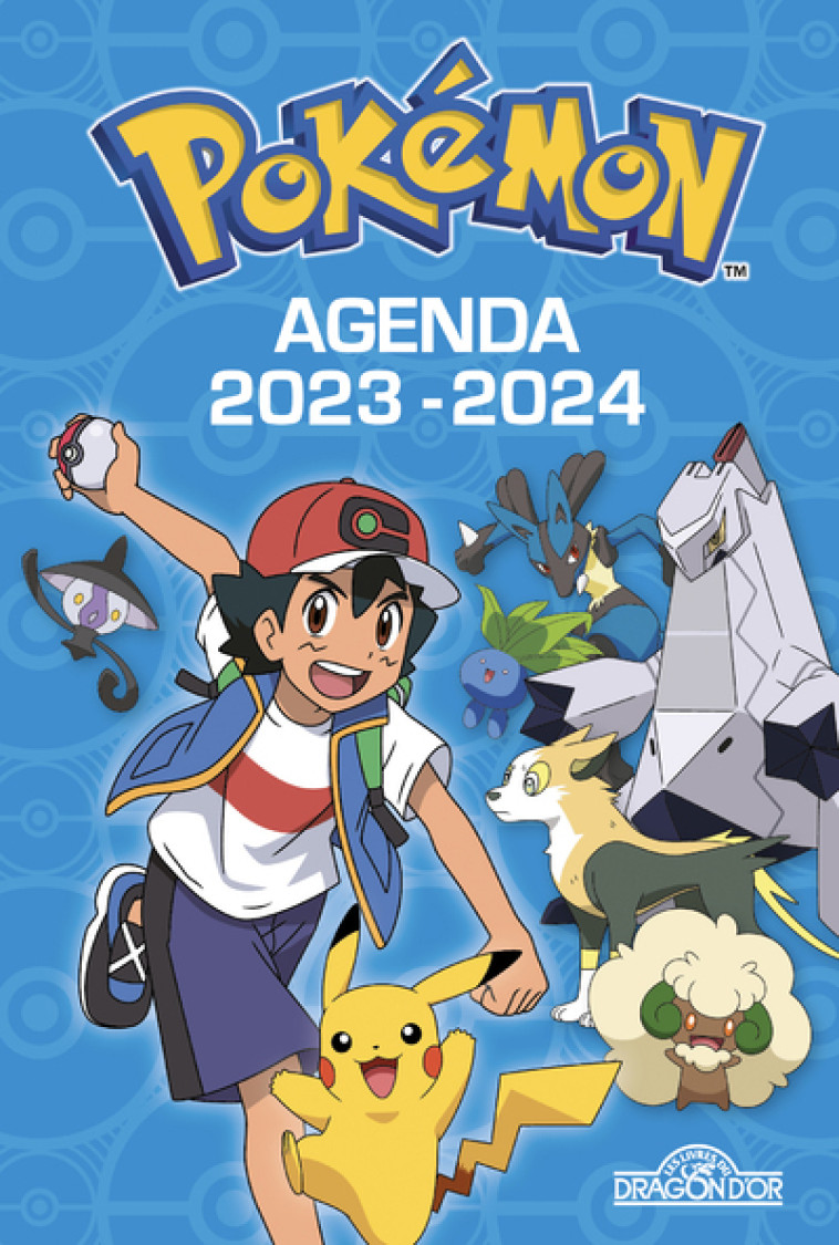 Pokémon - Agenda 2023-2024 - Classique -  The Pokémon Company - DRAGON D OR