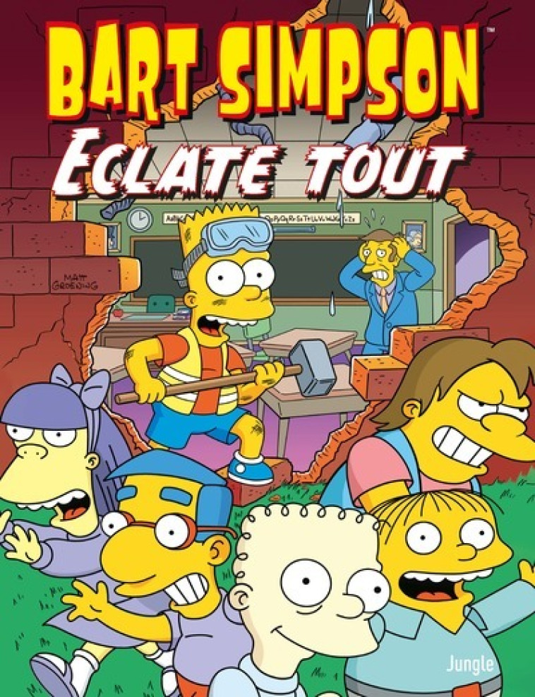 Bart Simpson - Tome 21 Eclate tout - Matt Groening - JUNGLE