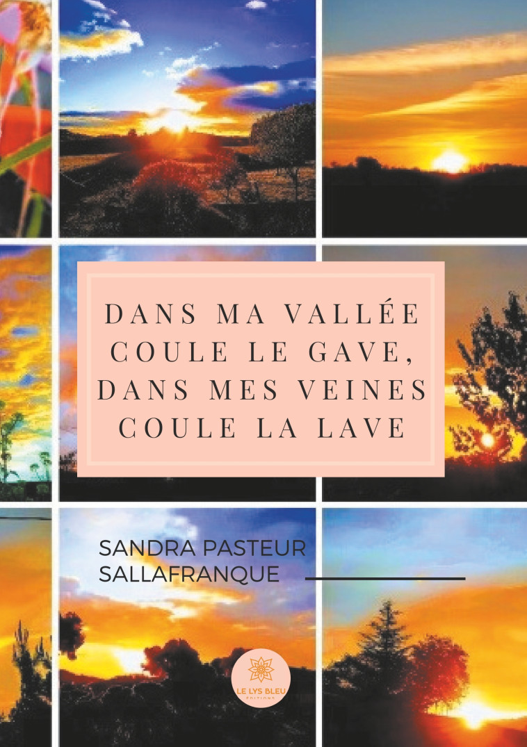 Dans ma vallée coule le gave, dans mes veines coule la lave - Sandra PASTEUR SALLAFRANQUE - LE LYS BLEU