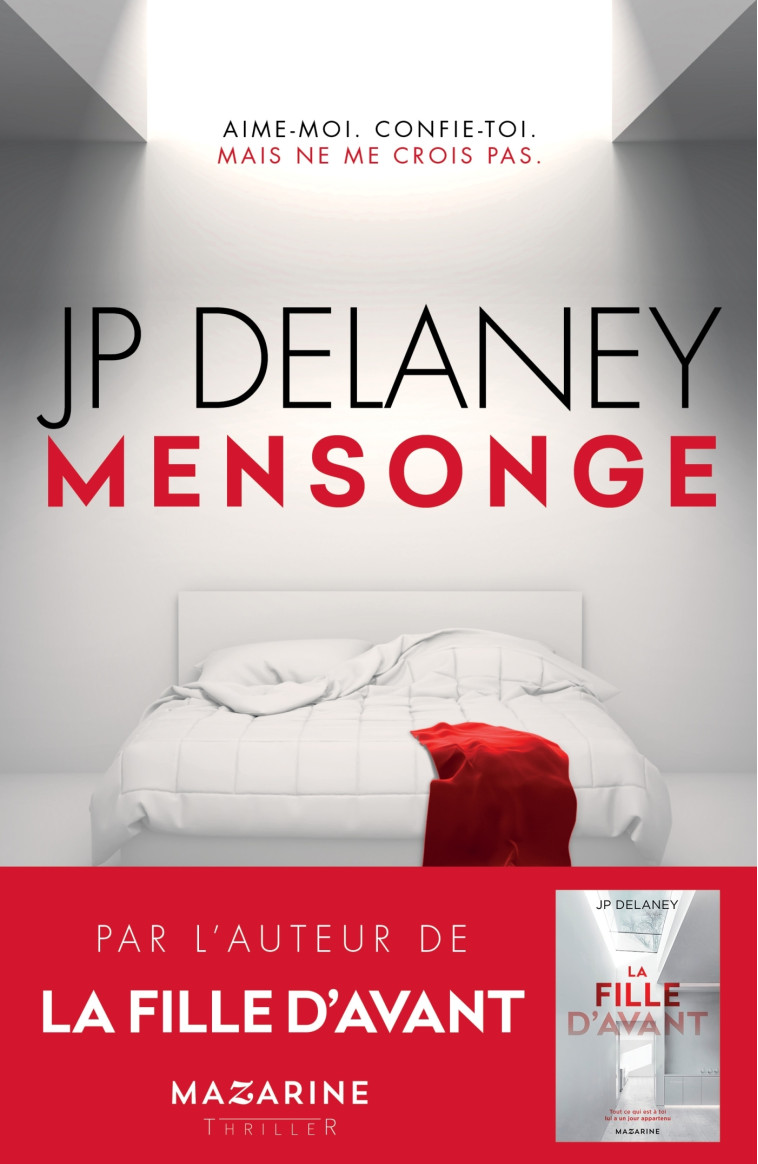 Mensonge - J.P. Delaney - MAZARINE