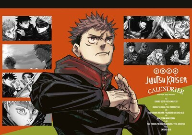 Calendrier Jujutsu Kaisen 2024 - Gege Akutami - KI-OON