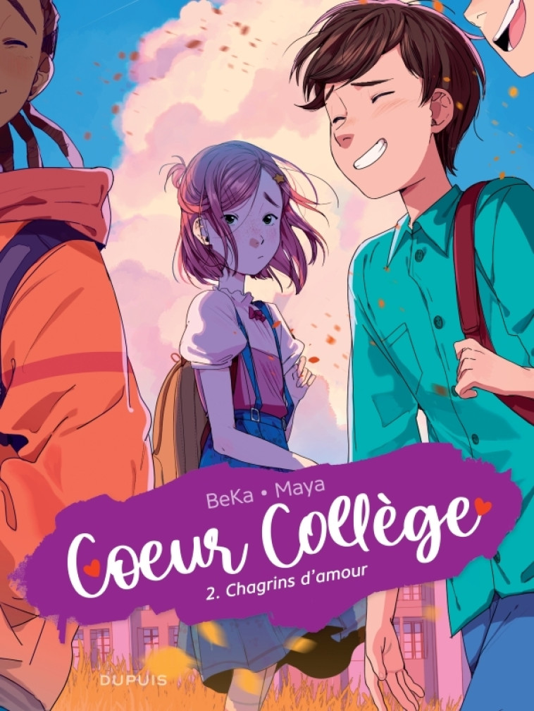 Coeur Collège - Tome 2 - Chagrins d'amour -  BeKa - DUPUIS