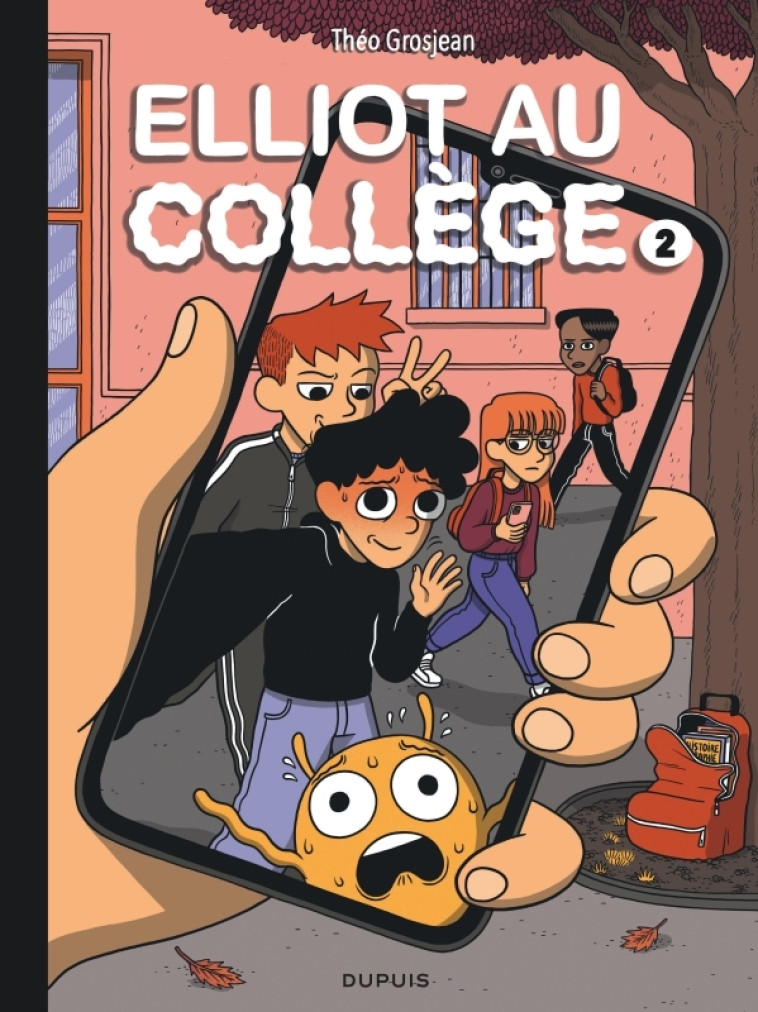 Elliot au collège - Tome 2 - Réseaux et sentiments -  Grosjean Théo - DUPUIS