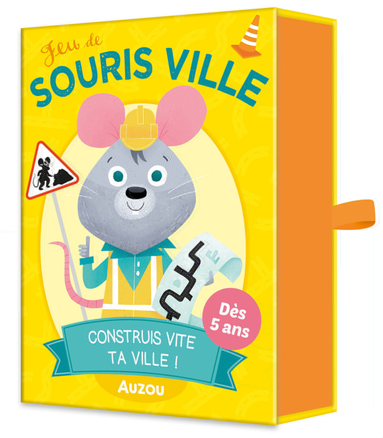 JEUX DE CARTES - JEU DE SOURIS VILLE - Roberto FRAGA - AUZOU