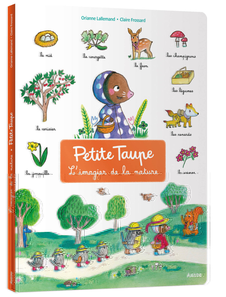 PETITE TAUPE - L'IMAGIER DE LA NATURE - Claire Frossard - AUZOU