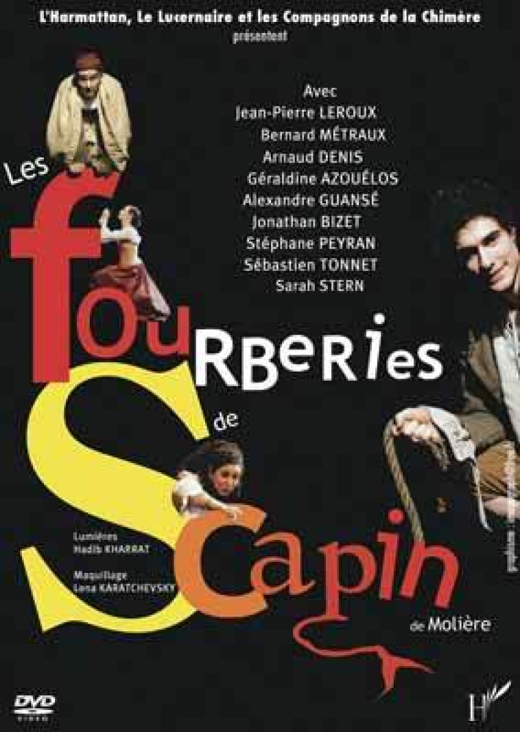 Les fourberies de Scapin -  Molière - L'HARMATTAN